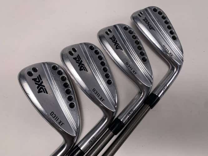 PXG 0311 XF Chrome Iron Set 7-PW AeroTech SteelFiber i70 Regular RH