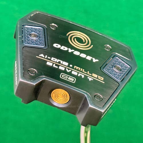 Odyssey '24 Ai-ONE Milled ELEVEN T DB 35" Mallet Putter SL90 w/Super Stroke & HC
