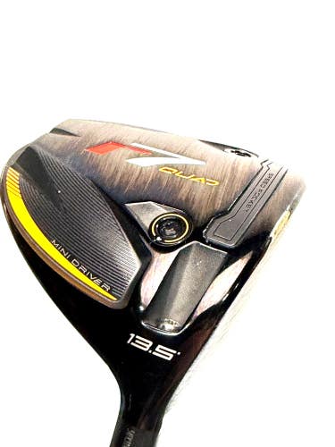 TaylorMade R7 Quad Mini Driver 13.5 Kai'li White Dark Wave 60g Stiff