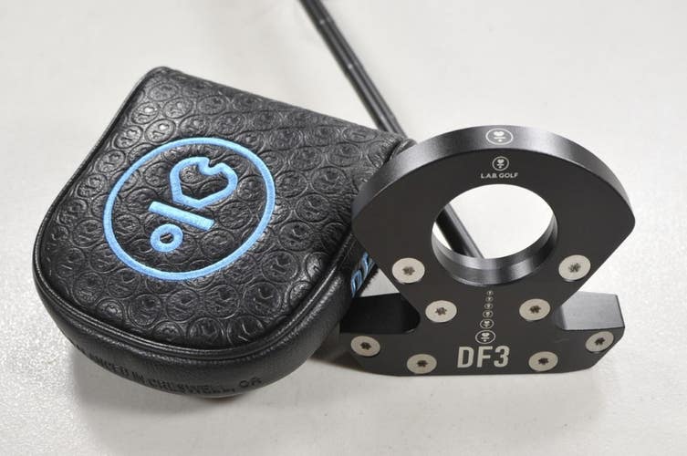 LAB Golf DF3 34" 72* Putter Right Steel with Headcover  # 214125