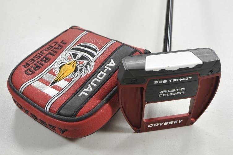 Odyssey Ai-DUAL Square 2 Square Jailbird 38" Putter Right SL 140 Steel # 213995
