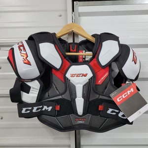 NEW! Size Small Senior CCM JetSpeed FT4 Pro Shoulder Pads Pro Stock (New)