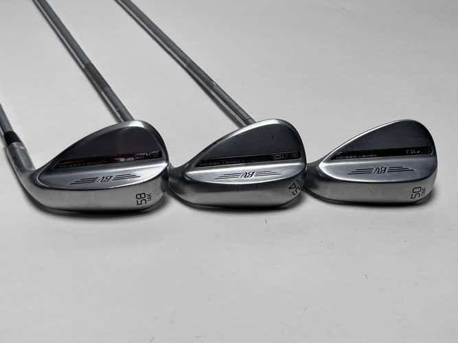 Titleist Vokey SM10 Tour Chrome Wedge Set 50* 8 | 54* 8 | 58* 14 SM10 Wedge RH