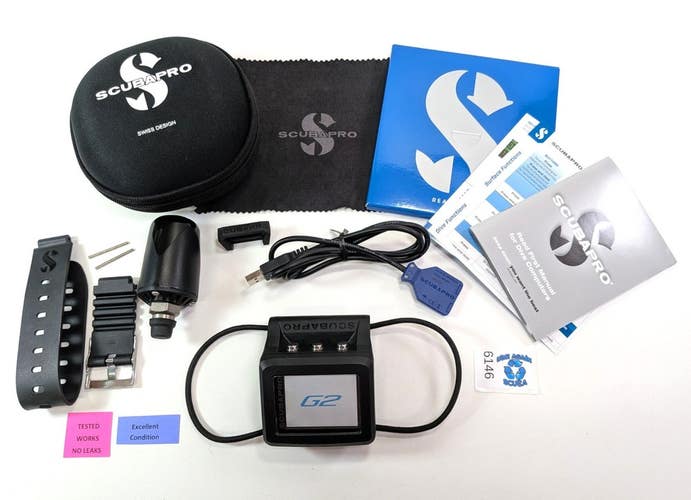 Scubapro G2 Wireless Wrist Scuba Dive Computer With Transmitter and much more