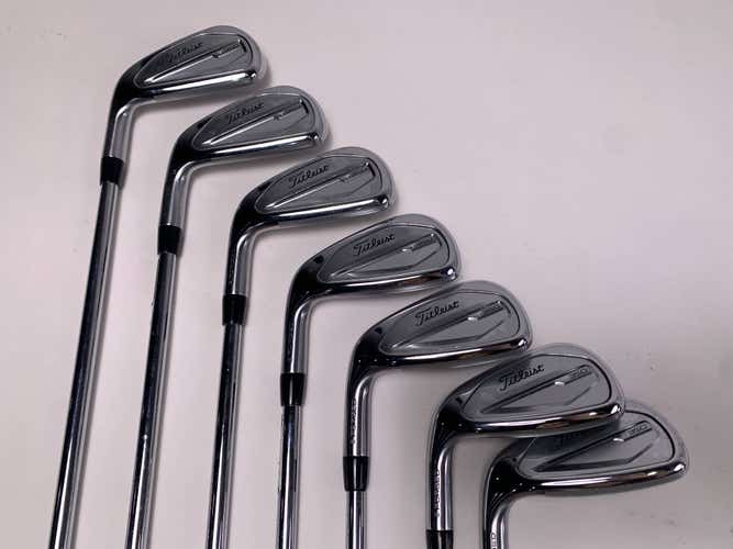 Titleist T350 2023 Iron Set 5-PW+GW NS Pro Zelos 7 Regular Steel Mens LH