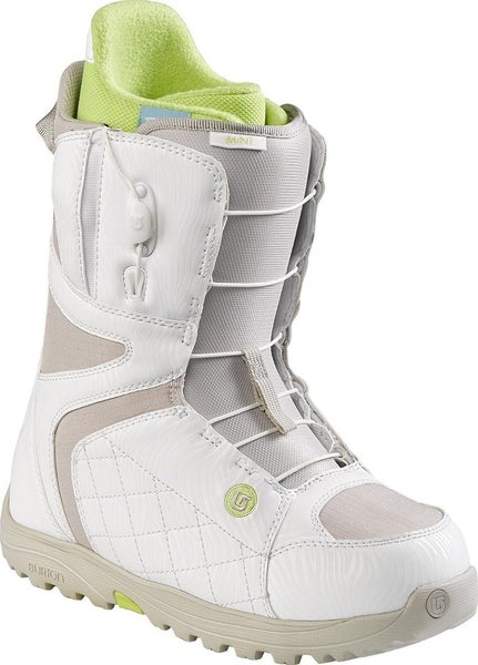 NEW BURTON MINT SNOWBOARD BOOTS WOMEN SIZE 6 - OLD STOCK