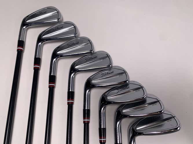 Titleist T200 2023 Iron Set 4-PW+GW True Temper AMT S300 Black Stiff LH