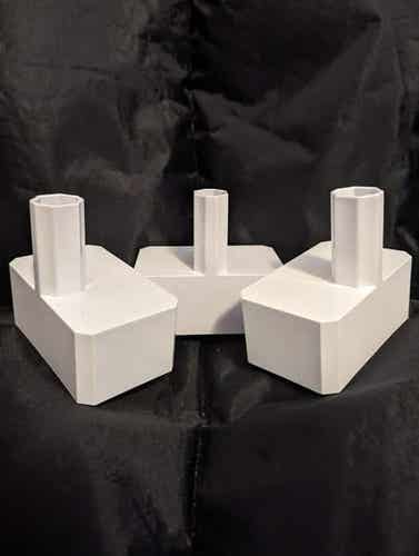 Three ECD Head Display Stand Bundle