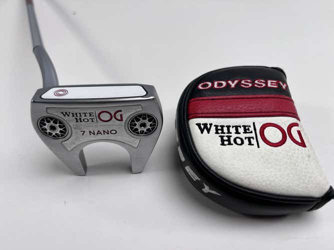 Odyssey White Hot OG LE 7 Nano Stroke Lab Putter 34" Mens LH HC