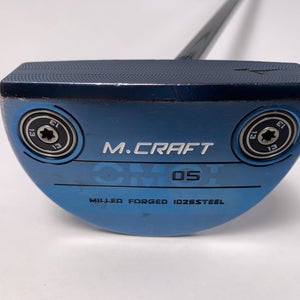 Mizuno M-Craft OMOI Type V Blue Putter 35" Mens RH