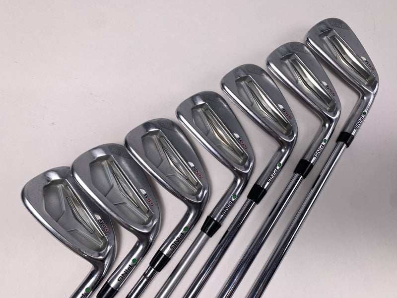Ping S55 Iron Set 4-PW Green Dot 2* Up True Temper DG S300 Stiff RH -1/2''