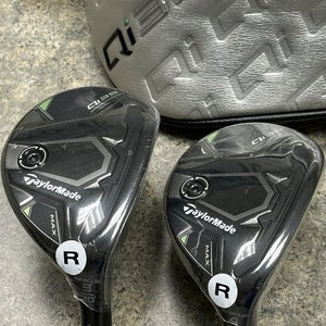 TaylorMade Qi35 Rescue Hybrid Set 3H 20*, 4H 23* Air Speeder 50 Regular Flex NEW