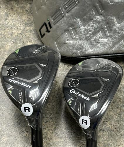 TaylorMade Qi35 Rescue Hybrid Set 3H 20*, 4H 23* Air Speeder 50 Regular Flex NEW