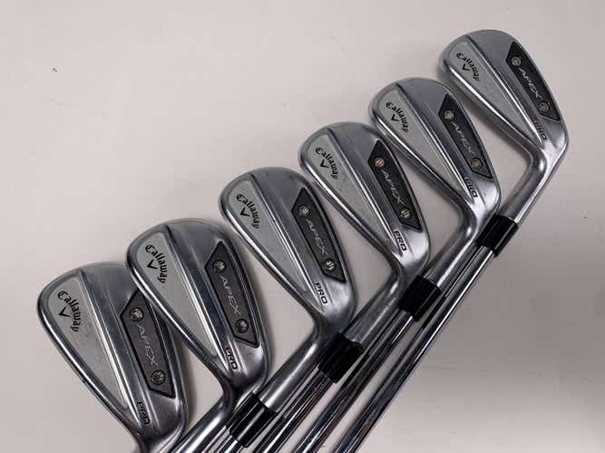 Callaway Apex Pro 24 Iron Set 5-PW True Temper AMT Red R300 Regular RH