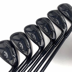 Callaway Apex 21 Black Iron Set 5-PW Fujikura Axiom VeloCore 75g Regular RH