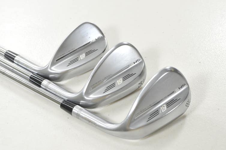 Titleist Vokey SM9 Tour Chrome 50*,54*,58* Wedge Set Right DG X100 Steel #213625