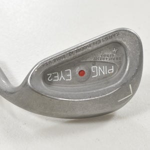 Ping Eye 2+ LW Lob Wedge Red Dot Right CFS Regular Flex Steel  # 214113