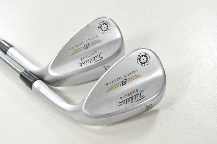 Titleist Vokey Spin Milled 56*, 60* Wedge Set Right DG Wedge Flex Steel # 211707