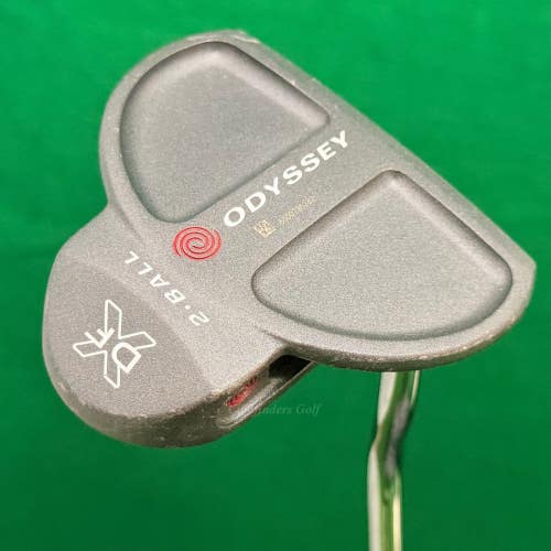 Odyssey DFX 2-Ball Black 35.25" Double-Bend Mallet Putter Golf Club