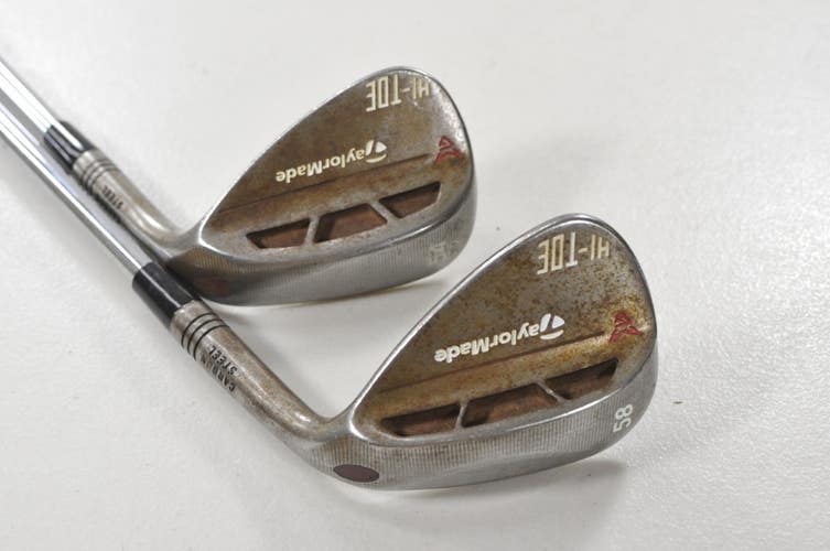 TaylorMade Milled Grind Hi-Toe 54*, 58* Wedge Set Right Steel # 213465