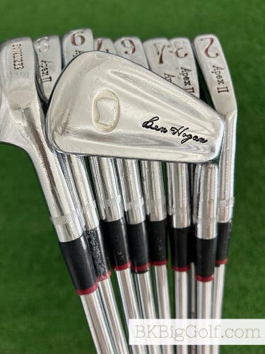 Ben Hogan Apex II Forged Iron Set 2-P / Ben Hogan Apex 4 Stiff
