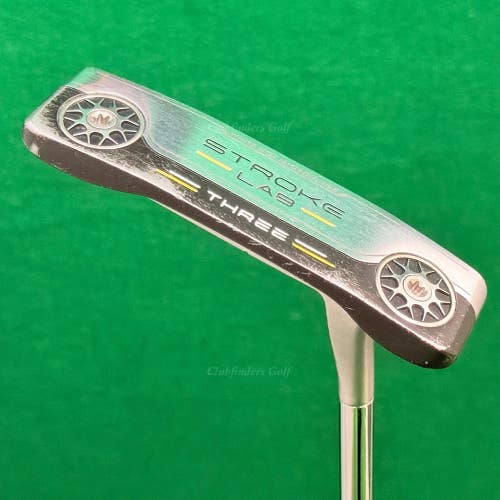 Odyssey Stroke Lab THREE Flow-Neck 35" Putter Golf Club Stroke Lab Black
