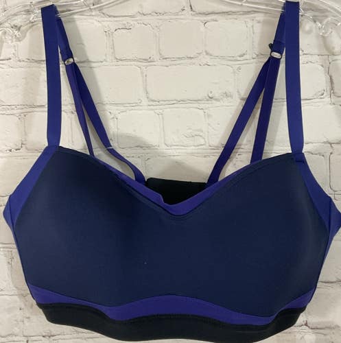 Brooks Fineform Moving Comfort Womens XL Bra Mesh Backing Body Molding Straps