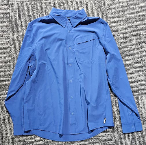 New Outdoor Research Astroman Long Sleeve Sun Shirt Mens Cenote