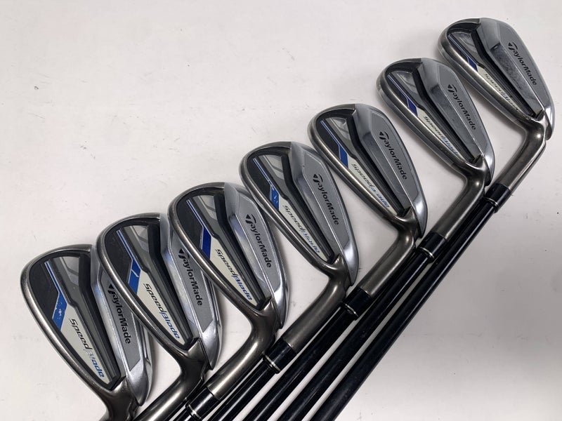 TaylorMade Speedblade Iron Set 4-PW Matrix VeloxT 65g Regular RH +1/2''