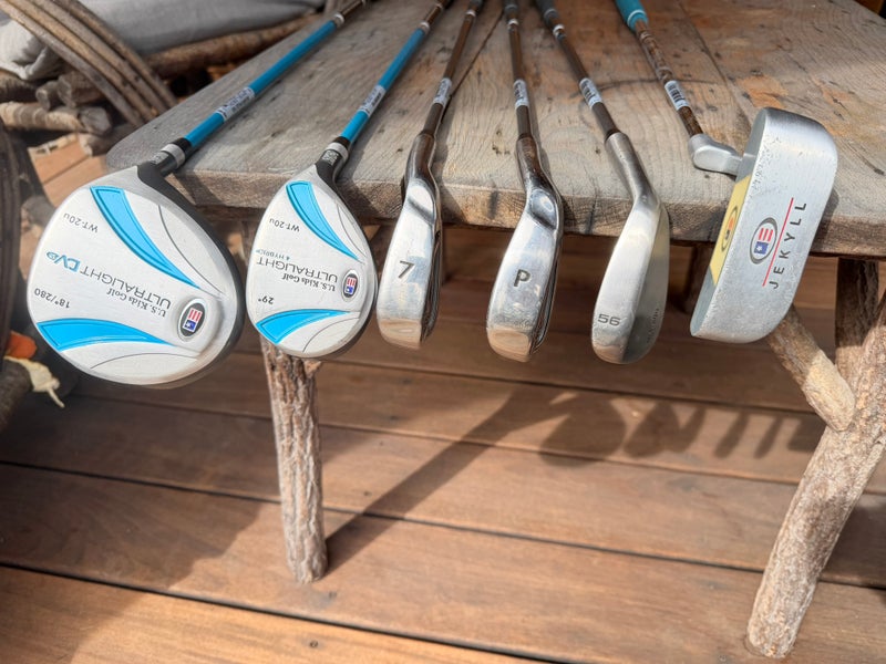US Kids Golf Set — 48-51” Right Handed Clubs Youth