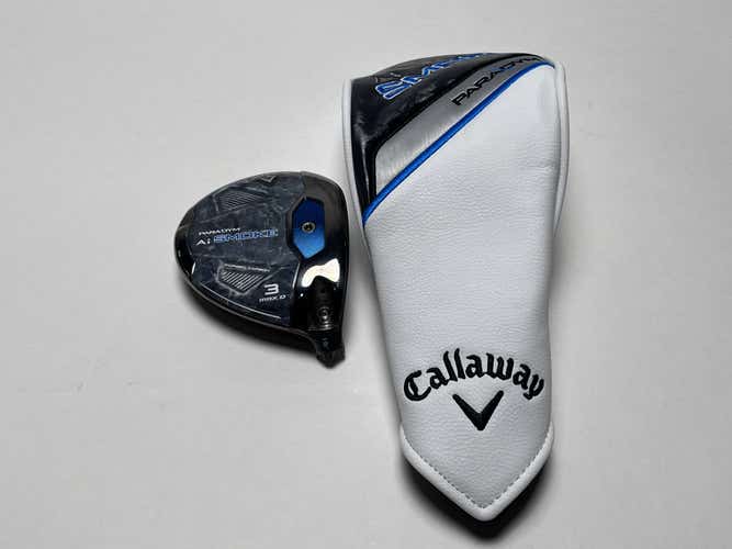 Callaway Paradym Ai Smoke Max D 3 Fairway Wood 15* HEAD ONLY Mens RH HC