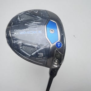 Callaway Paradym Ai Smoke Max D 3 Fairway 15* Denali Black 6.5 70g XStiff RH NEW