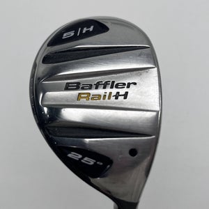 Cobra Baffler Rail H 5 Hybrid 25* UST Tour Force 65 Platinum 65g Stiff RH