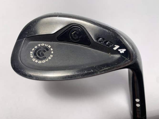 Cleveland CG14 Gunmetal Wedge 58* 12 Bounce Traction Wedge Steel Mens RH