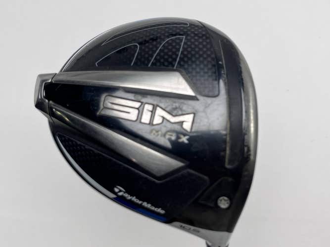 TaylorMade SIM MAX Driver 10.5* UST Mamiya Helium 5F3 Regular Graphite Mens RH
