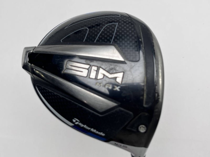TaylorMade SIM MAX Driver 10.5* UST Mamiya Helium 5F3 Regular Graphite Mens RH