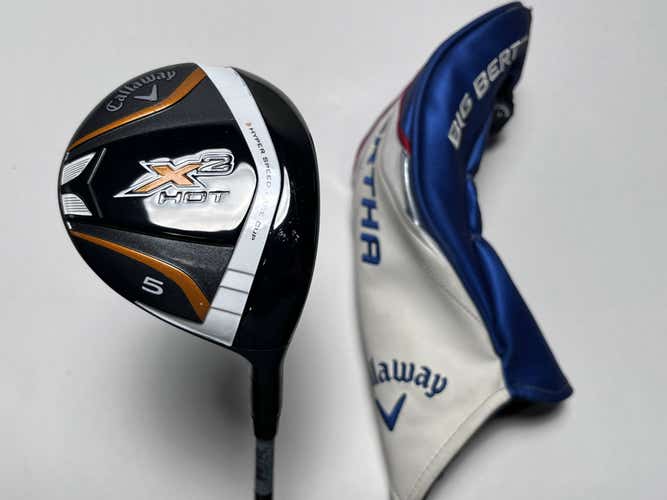 Callaway X2 Hot 5 Fairway Wood 18* Aldila Tour ATX 55g Regular RH HC