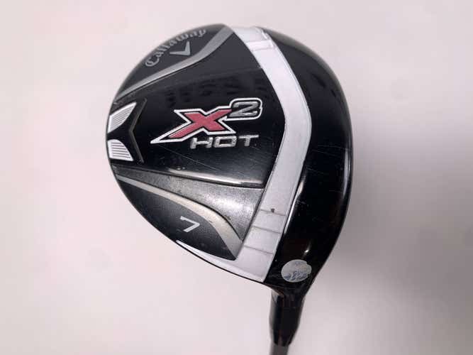 Callaway X2 Hot 7 Fairway Wood 21* Aldila Ladies Graphite Womens RH