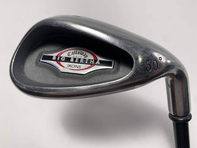 Callaway Big Bertha 2002 Wedge 50* RCH 75i Regular Graphite Mens RH