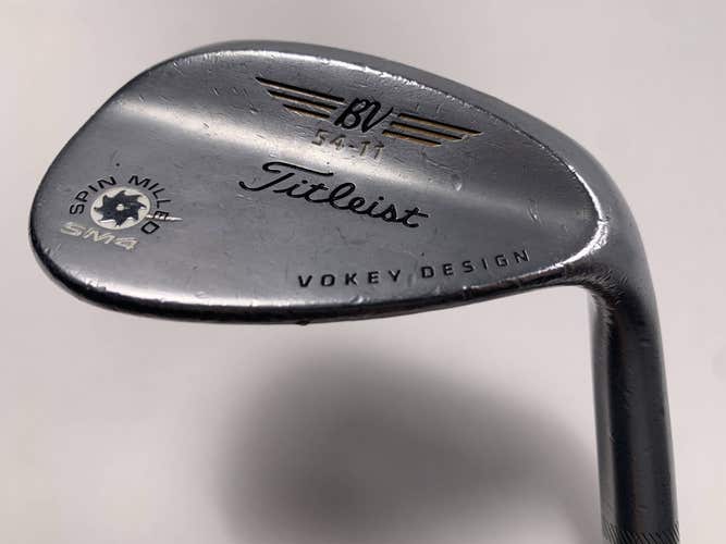 Titleist Vokey Spin Milled SM4 Chrome Sand Wedge SW 54* 11 Bounce Wedge RH