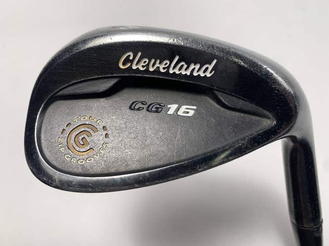 Cleveland CG16 Black Pearl Wedge 56* 14 Bounce Traction Wedge Steel Mens RH