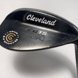 Cleveland CG15 Black Pearl Wedge 52* 10 Bounce Traction Wedge Steel Mens RH