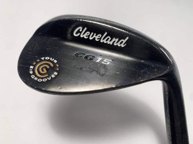 Cleveland CG15 Black Pearl Wedge 52* 10 Bounce Traction Wedge Steel Mens RH