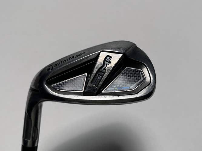 TaylorMade SIM2 MAX OS Approach Wedge KBS Max MT 85g Stiff Steel Mens LH