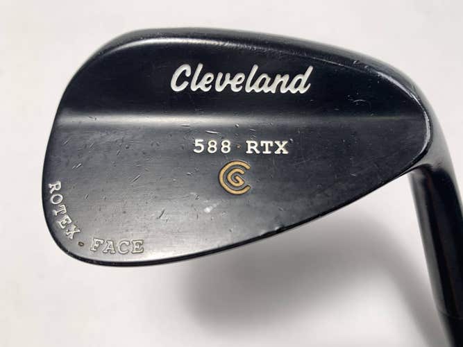 Cleveland 588 RTX Black Pearl Gap Wedge GW 50* 10 DG Wedge Steel Mens RH
