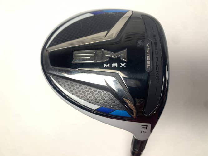 TaylorMade SIM MAX 3 Fairway Wood 15* Matrix Ozik XCON-6 Regular RH