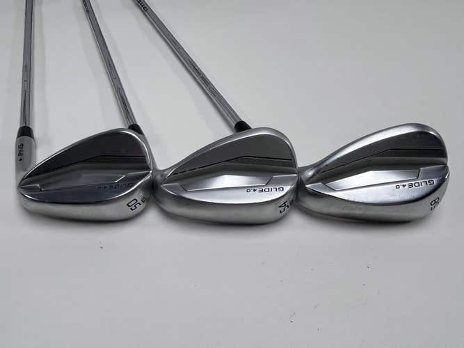 Ping Glide 4.0 Wedge Set 50* 12 54* 12 58* 6 Black Dot Z-Z115 Wedge Steel RH