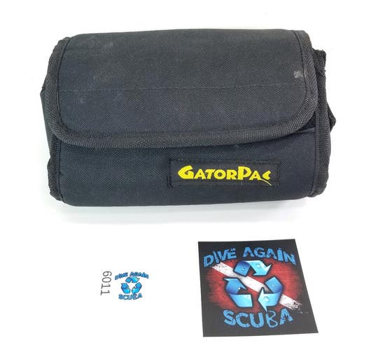 GatorPac Padded Soft Scuba Dive Snorkel Mask Goggles Case Storage Pouch Bag