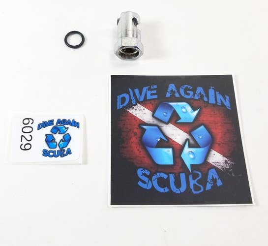 Aqualung i550, i550C Scuba Dive Computer HP Quick Disconnect QD Hose Adapter
