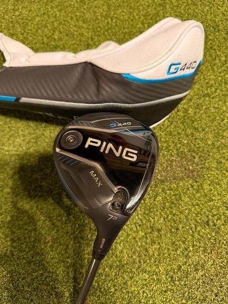 Ping G440 Max 7 21* Fairway Wood, Tour Chrome X-Stiff Flex, RH 